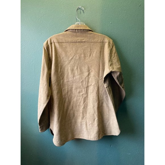 Small | Medium vintage wool military field shirt - Picture 3 of 8